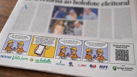 Iniciativa ocorre por meio do Pacto pelo Voto Livre, para conscientizar o eleitorado