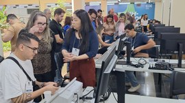 Treinamento reuniu servidores do Sistema de Justiça em aulas teóricas e práticas neste sábado (26)