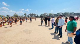 Zona Eleitoral intensifica preparação para eleições em aldeia indígena de Juína