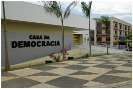 Fachada da Casa da Democracia