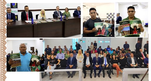Publicações bilíngues em Karib, Waurá e Xavante ampliam o acesso das comunidades indígenas às in...