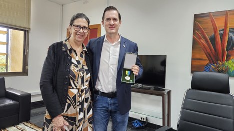 Medalha de Mérito Eleitoral para Sesp e Roberto França 1