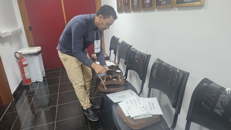 TRE-MT Sorteio das urnas para Teste de Integridade - 2º turno 1