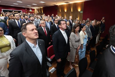 TRE-MT celebra mais de nove décadas com homenagens e compromisso com a democracia