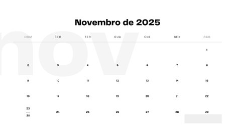 calendario out