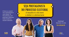 Campanha do TRE-MT convida voluntários para atuar como mesários e mesárias em 2026