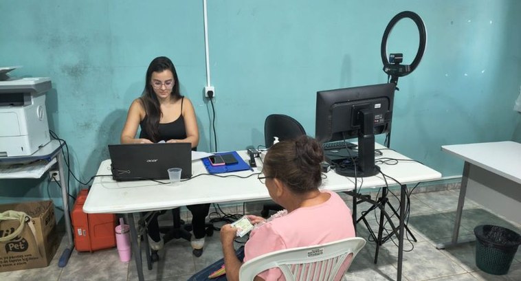 Cartório eleitoral de Cotriguaçu realiza 35 atendimentos em ação social