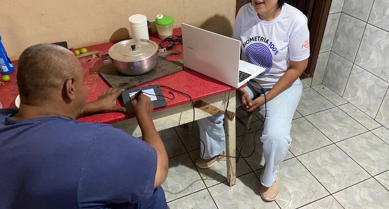 Com 98,01% de cobertura biométrica, Dom Aquino atinge meta de campanha 1