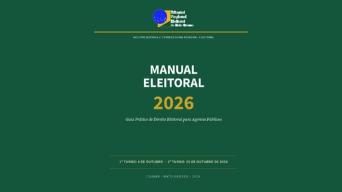 Elaborado para orientar servidores e sociedade sobre os procedimentos das Eleições Gerais
