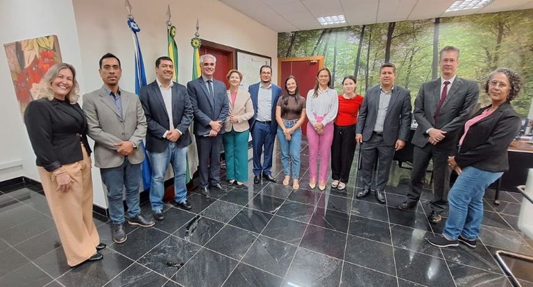 Corregedoria recepciona servidora empossada, nova chefe do cartório eleitoral de Cotriguaçu 2