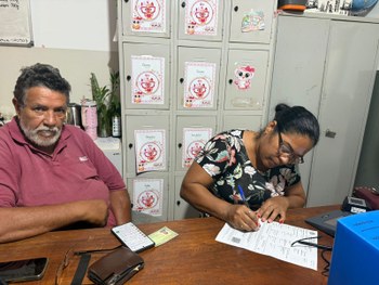 Distritos da Matinha e Serra Dourada, em Canarana, recebem atendimento da Justiça Eleitoral 