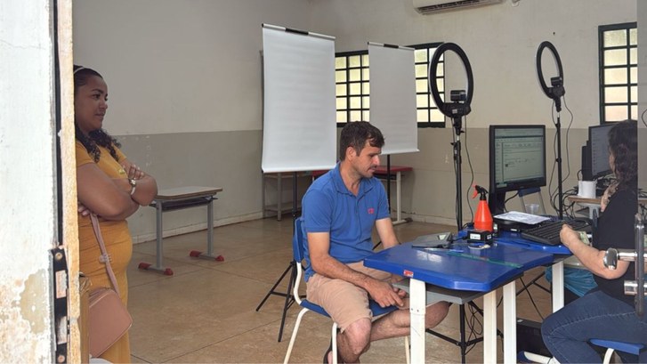Distritos da Matinha e Serra Dourada, em Canarana, recebem atendimento da Justiça Eleitoral 