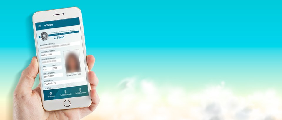 e-Título primeiro título e-Título primeiro título