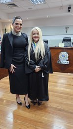 Magistrado assume a cadeira deixada pelo juiz Luiz Otávio Pereira Marques; cerimônia foi acompan...