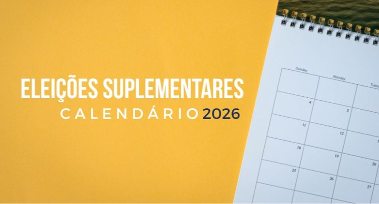Eleições suplementares de 2026 têm calendário divulgado pelo TSE