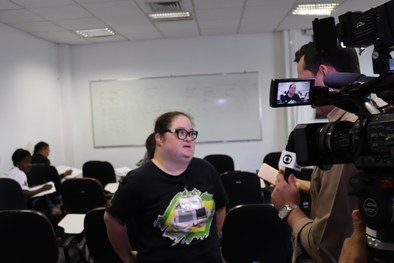 Estudantes da 6ª edição do SoleTRE visitam Biblioteca do TRE-MT pela primeira vez 1