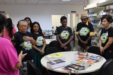 Estudantes da 6ª edição do SoleTRE visitam Biblioteca do TRE-MT pela primeira vez 1