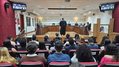 Participaram 42 estudantes, sendo 19 do 9º semestre e 23 de semestres iniciais, do 1º ao 4º