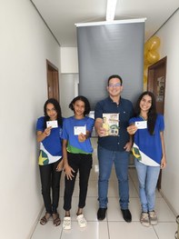 Mais de 30 alunos da ETEC Cáceres são atendidos pelo “Quinta Jovem” do TRE-MT