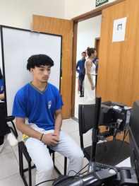 Mais de 30 alunos da ETEC Cáceres são atendidos pelo “Quinta Jovem” do TRE-MT