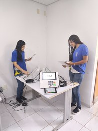 Mais de 30 alunos da ETEC Cáceres são atendidos pelo “Quinta Jovem” do TRE-MT