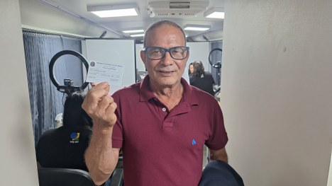Unidade móvel da Justiça Eleitoral realiza 267 atendimentos na ExpoJuína