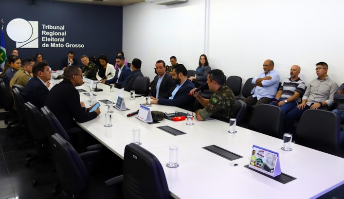 Gabinete de Gestão Integrada das Eleições Municipais 2024 se reúne para planejamento estratégico Gabinete de Gestão Integrada das Eleições Municipais 2024 se reúne para planejamento estratégico