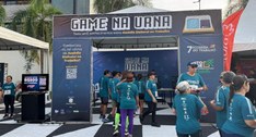 Game em urna eletrônica testa conhecimentos de atletas sobre assédio eleitoral