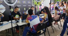 Justiça Eleitoral atende 129 jovens durante Encontro Estadual de Grêmios em Cuiabá 2