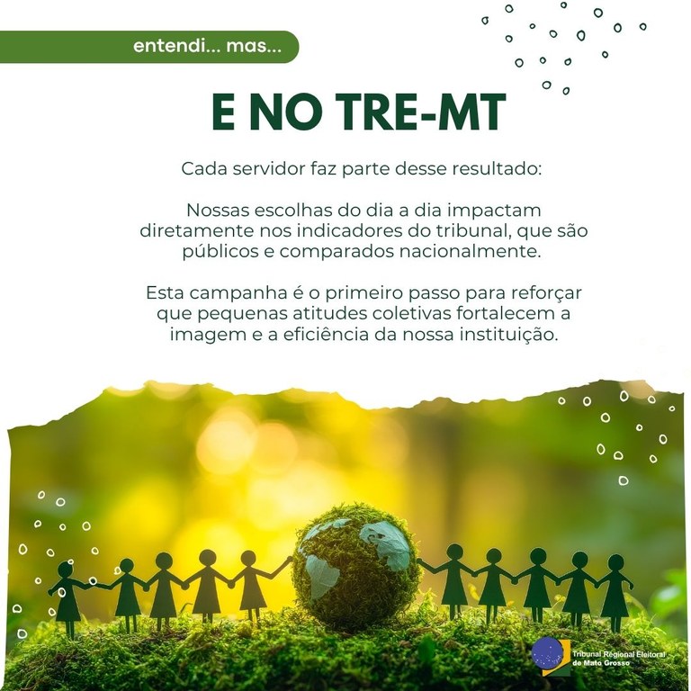 Justiça Eleitoral lança nova campanha “TRE Sustentável”