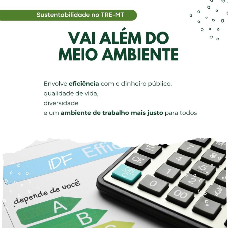 Justiça Eleitoral lança nova campanha “TRE Sustentável”