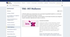Iniciativa da Comissão Gestora de Políticas de Gênero (CGPG/TRE-MT) busca construir um ambiente ...