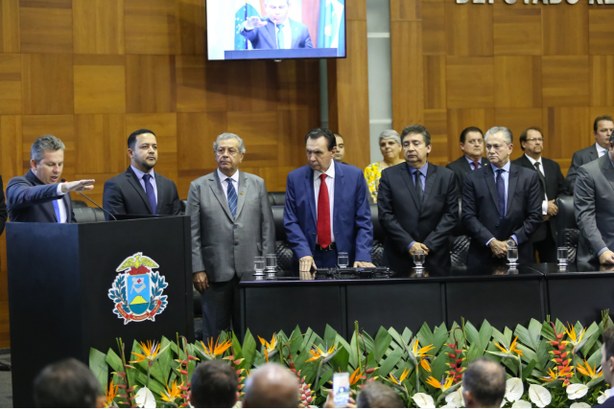 Posse Mauro Mendes - TRE-MT Posse Mauro Mendes - Assembleia Legislativa - TRE-MT