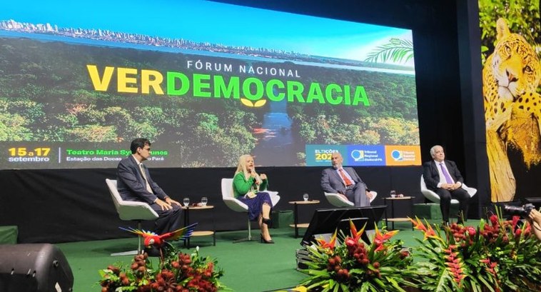 Presidente do TRE-MT conduz painel nacional sobre democracia e meio ambiente