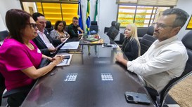 Desembargadora Serly Marcondes apresentou balanço das ações do primeiro turno, que registrou abs...