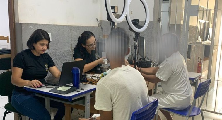 Revisão eleitoral atende 44 reeducandos da Cadeia Pública de Jaciara