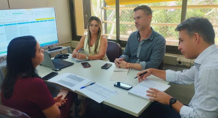 Secretaria Judiciária do TRE-MT promove reunião de alinhamento com unidades internas