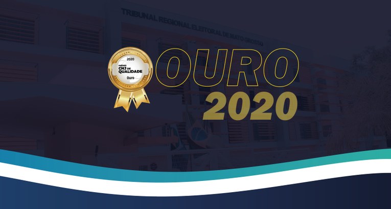 Selo Ouro TRE-MT ouro