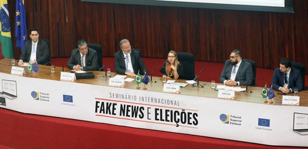 Seminário Internacional Fake News e Eleições (painel 01) em 17.05.2019 Seminário Internacional Fake News e Eleições (painel 01)