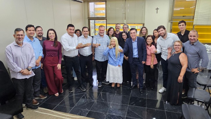 TRE-MT “Guaraná com a Presidência” chega à Diretoria-Geral e reforça escuta ativa no TRE-MT