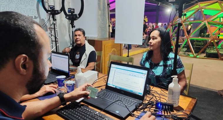 TRE-MT Atendimento da Justiça Eleitoral no Festival de Inverno continua neste final de semana TRE-MT Atendimento da Justiça Eleitoral no Festival de Inverno continua neste final de semana