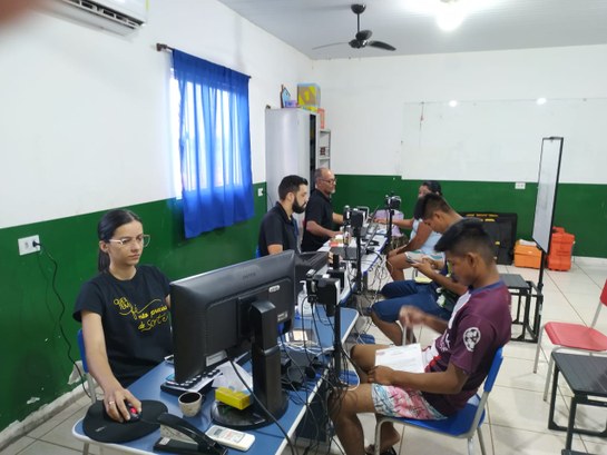 TRE-MT ATENDIMENTOS NA COMUNIDADE SANTA MÔNICA - VILA BELA TRE-MT ATENDIMENTOS NA COMUNIDADE SANTA MÔNICA - VILA BELA