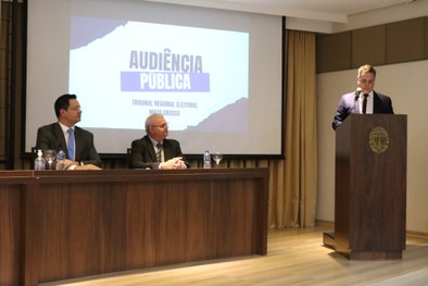 TRE-MT AUDIÊNCIA PÚBLICA SOBRE METAS NACIONAIS 2024 - MESA DE ABERTURA