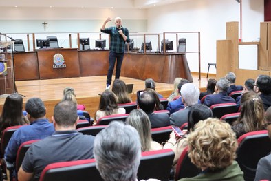 TRE-MT AVALIAÇÃO DAS ELEIÇÕES 2022 COM JUÍZOS E CHEFIAS DE CARTÓRIO - PALESTRA FALABELLA