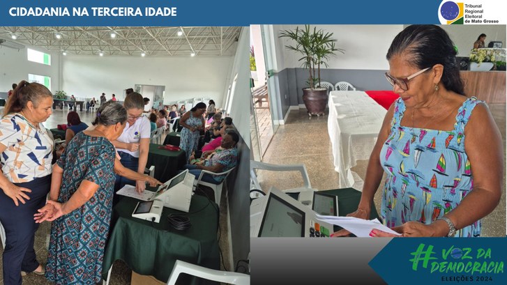 TRE-MT CIDADANIA TERCEIRA IDADE