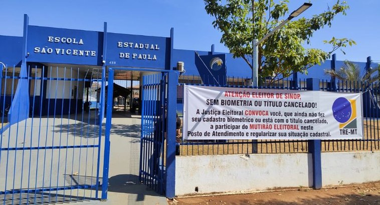 TRE-MT Começa nesta terça (5), em Sinop, o primeiro de nove mutirões eleitorais até o fim do ano