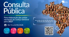 TRE-MT convida sociedade a participar da definição das metas nacionais para 2027