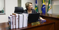 Corregedora Eleitoral Desembargadora Maria Helena Gargaglione Póvoas
