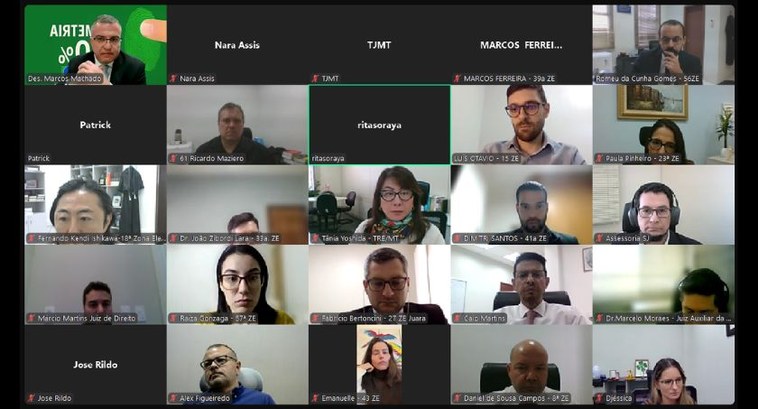 TRE-MT Corregedoria mobiliza juízes para alcançar 98% da biometria eleitoral em Mato Grosso TRE-MT Corregedoria mobiliza juízes para alcançar 98% da biometria eleitoral em Mato Grosso