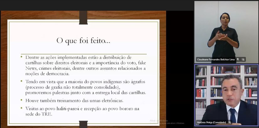 TRE-MT DEMOCRACIA MULTILÍNGUE NO EVENTO DE BOAS PRÁTICAS TSE